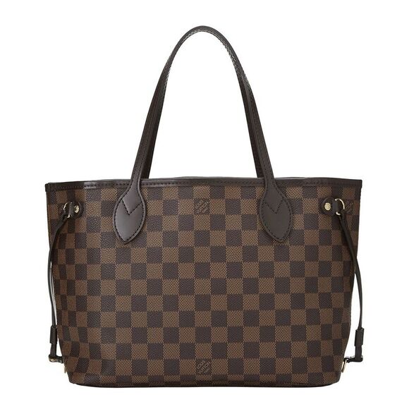 Louis Vuitton Handbags - Louis Vuitton Brown Damier Ebene Canvas Neverfull Pm (Authentic Pre-Loved)
